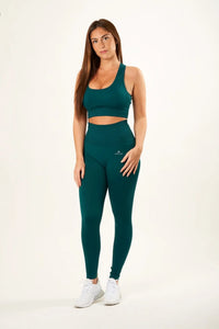 ATHENA SPORTS BRA - TEAL - Empire Activewear