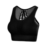 EZELL SPORTS BRA - BLACK - Empire Activewear