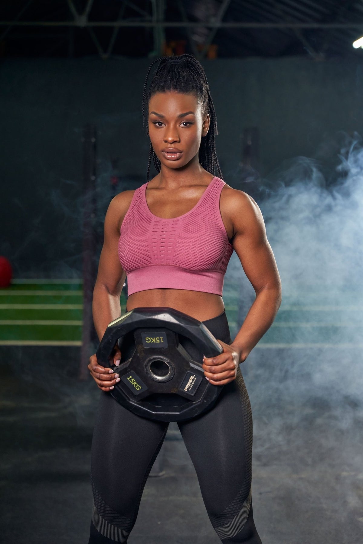 EZELL SPORTS BRA - ROSE - Empire Activewear