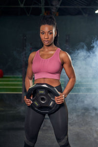 EZELL SPORTS BRA - ROSE - Empire Activewear