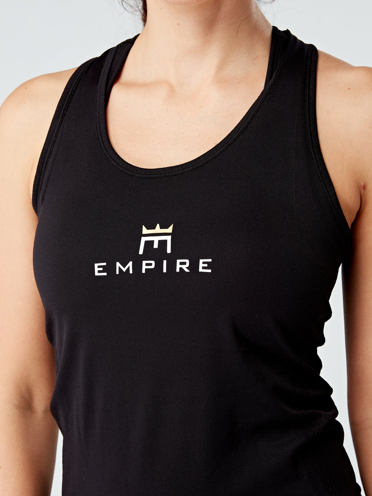 EVOLVE GOLD E - VEST - BLACK - Empire Activewear
