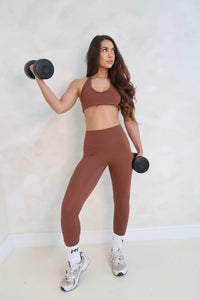 Mocha Sports Bra - Empire Activewear
