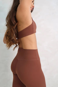 Mocha Sports Bra - Empire Activewear