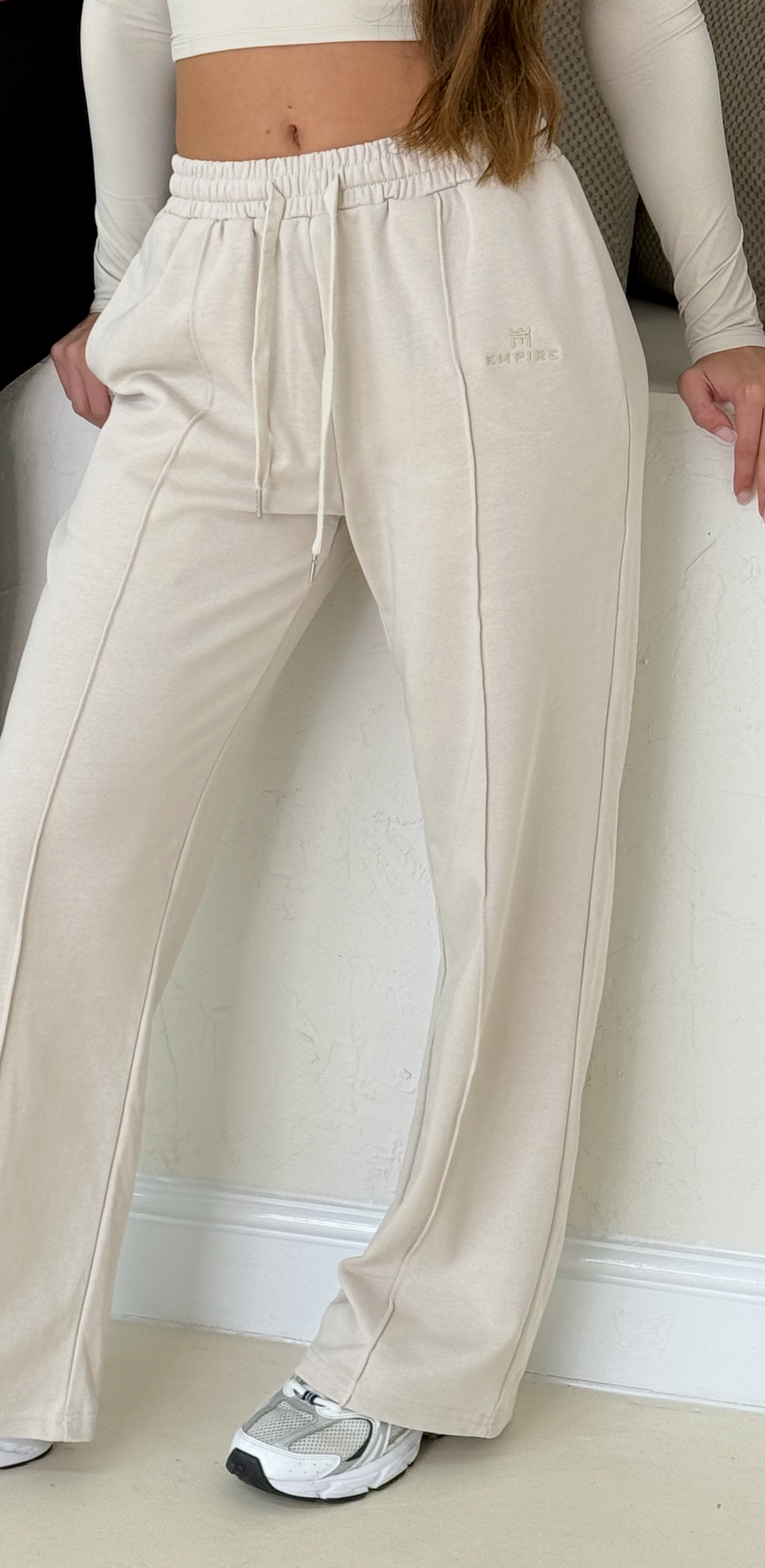 Sahara beige joggers