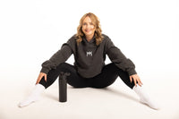 RELAX OVERSIZED HOODIE - BLACK - Empire Activewear