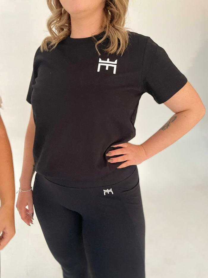 RELAX OVERSIZED T - SHIRT - BLACK - Empire Activewear